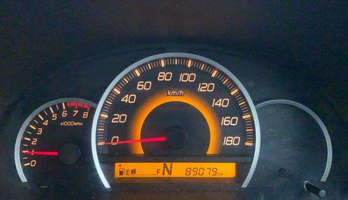 2016 Maruti Wagon R 1.0 VXI AMT, Petrol, Automatic, 89,079 km, Odometer Image