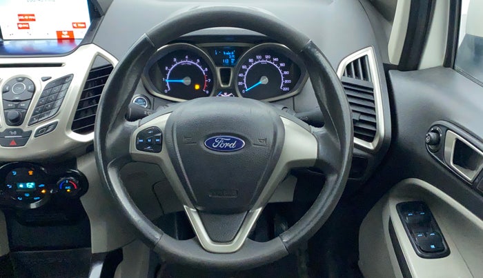 2017 Ford Ecosport TITANIUM 1.5L PETROL, Petrol, Manual, 70,996 km, Steering Wheel Close Up