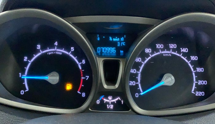 2017 Ford Ecosport TITANIUM 1.5L PETROL, Petrol, Manual, 70,996 km, Odometer Image