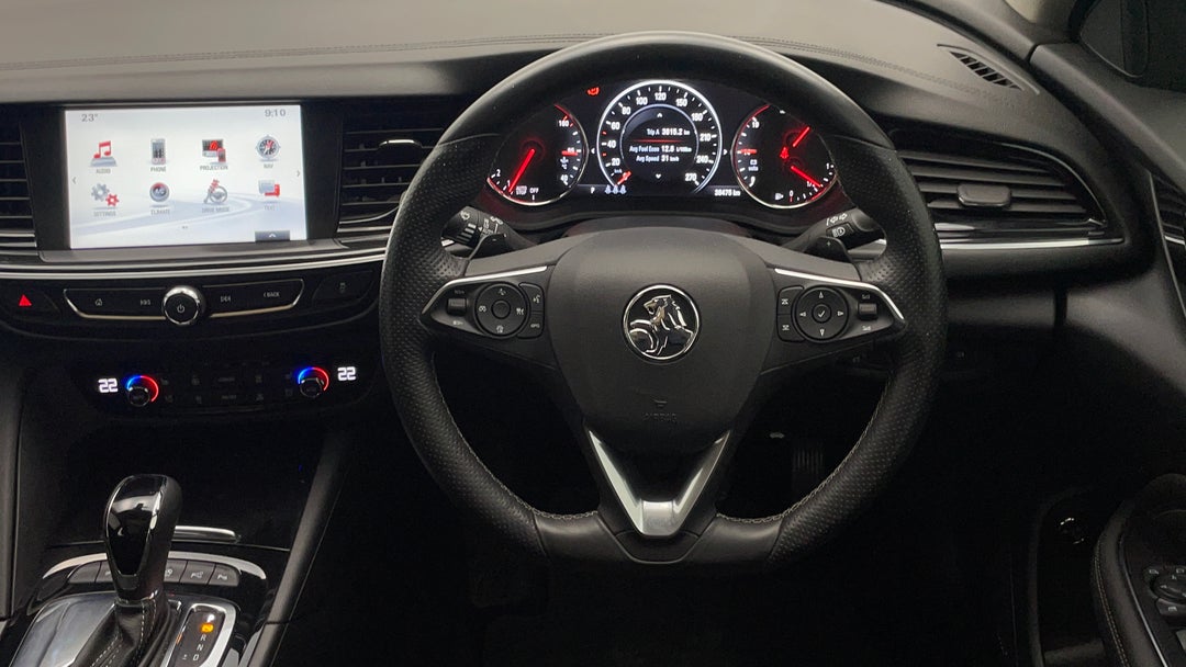 Steering Wheel Close-up