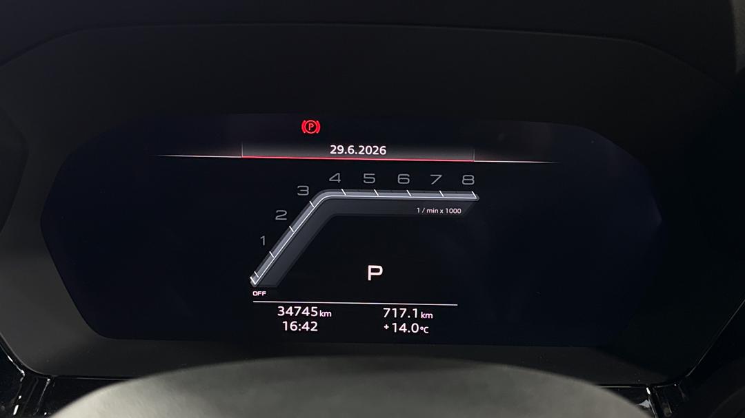 2023 Audi S3 2.0 Tfsi Quattro, Automatic, 34745 km, Odometer View