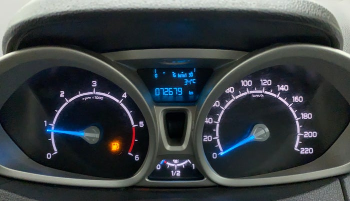 2014 Ford Ecosport 1.5 TITANIUMTDCI OPT, Diesel, Manual, 72,749 km, Odometer Image
