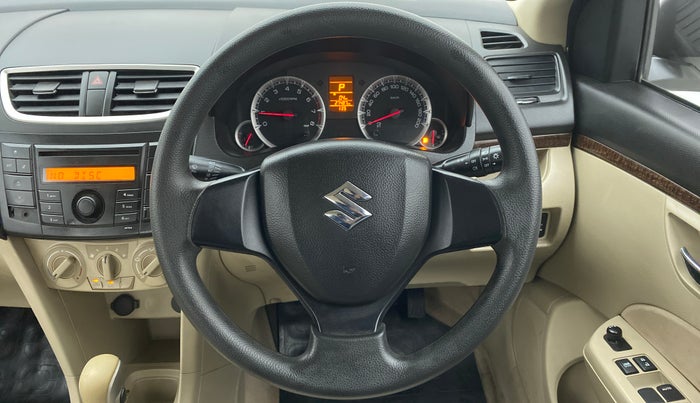 2014 Maruti Swift Dzire AUTOMATIC, Petrol, Automatic, 27,550 km, Steering Wheel Close Up