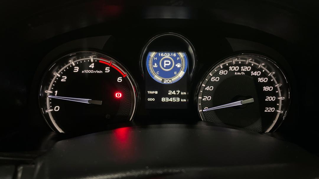 2019 Isuzu MU-X Ls-t (4x2), Automatic, 83453 km, Odometer View