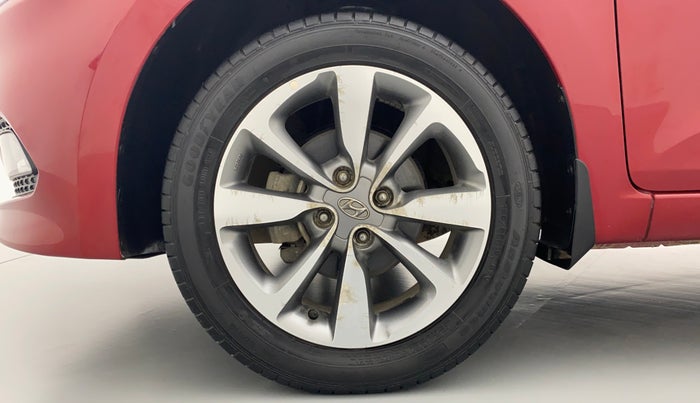 2017 Hyundai Elite i20 ASTA 1.2 DUAL TONE, Petrol, Manual, 26,347 km, Left Front Wheel