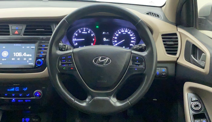 2017 Hyundai Elite i20 ASTA 1.2 (O), Petrol, Manual, 73,849 km, Steering Wheel Close Up