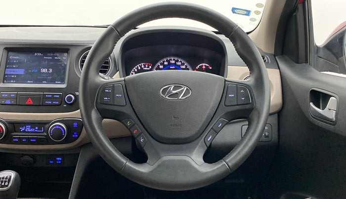 2019 Hyundai Grand i10 ASTA 1.2 VTVT, Petrol, Manual, 4,816 km, Steering Wheel Close Up