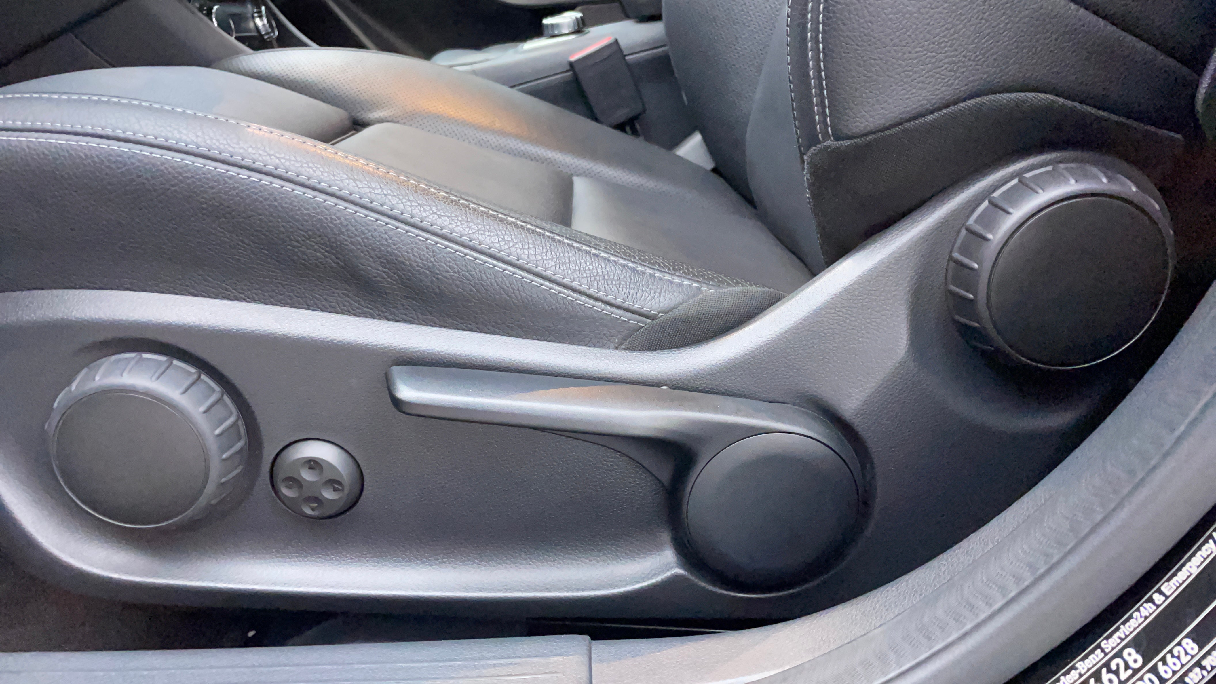 Mercedes Benz GLA Class-Driver Side Adjustment Panel