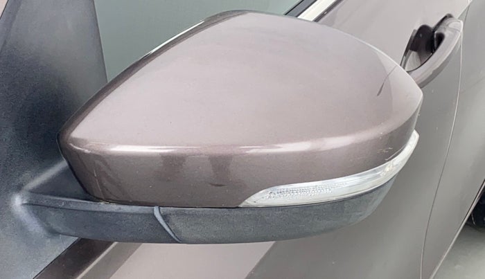 2018 Tata TIGOR XZ 1.2 REVOTRON OPT, Petrol, Manual, 34,014 km, Left rear-view mirror - Indicator light has minor damage