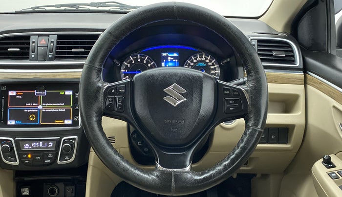 2020 Maruti Ciaz ALPHA 1.5 AT SHVS, Petrol, Automatic, 39,945 km, Steering Wheel Close Up