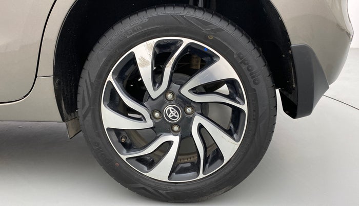 2021 Toyota Glanza G MT PETROL, Petrol, Manual, 22,601 km, Left Rear Wheel