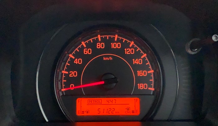 2021 Maruti New Wagon-R LXI CNG 1.0, CNG, Manual, 51,121 km, Odometer Image