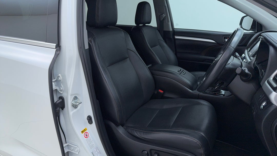 Right Side Front Door Cabin View