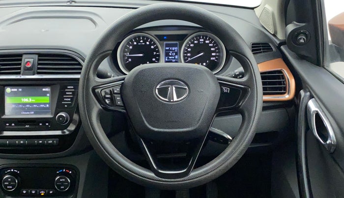 2017 Tata TIGOR XZ (O) PETROL, Petrol, Manual, 41,640 km, Steering Wheel Close Up