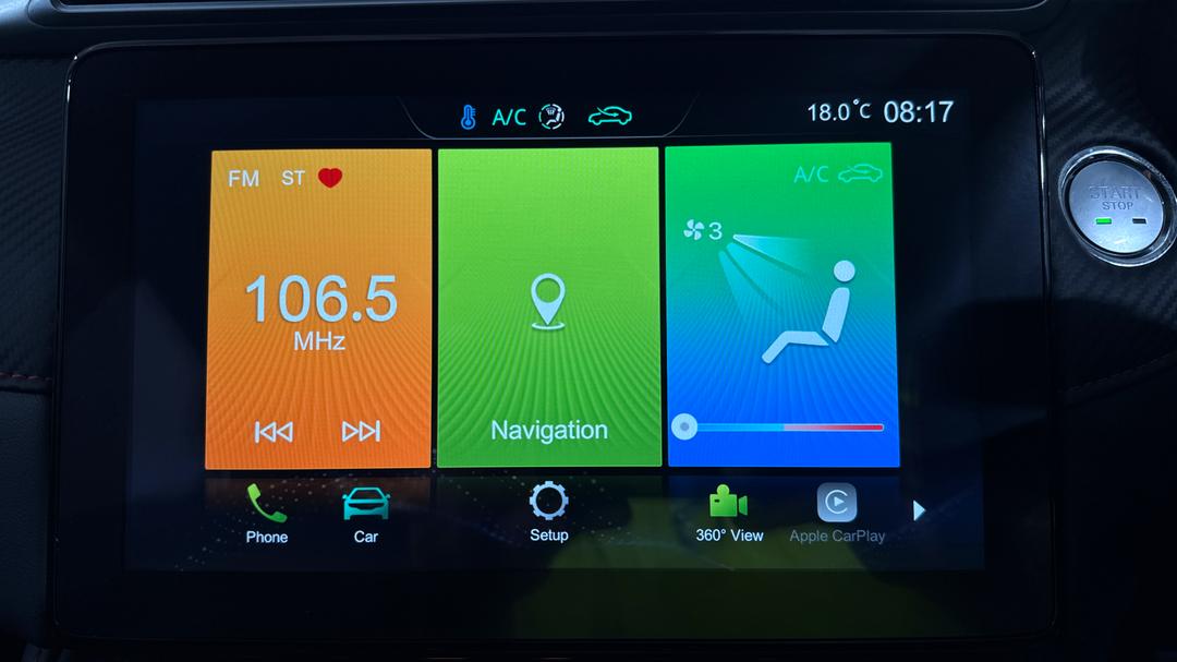 2021 MG Zst Excite, Automatic, 53240 km, Infotainment System