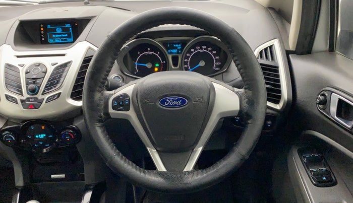 2016 Ford Ecosport TITANIUM 1.5L DIESEL, Diesel, Manual, 74,479 km, Steering Wheel Close Up