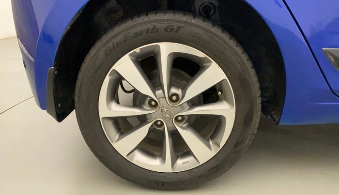2015 Hyundai Elite i20 ASTA 1.2, Petrol, Manual, 76,975 km, Right Rear Wheel