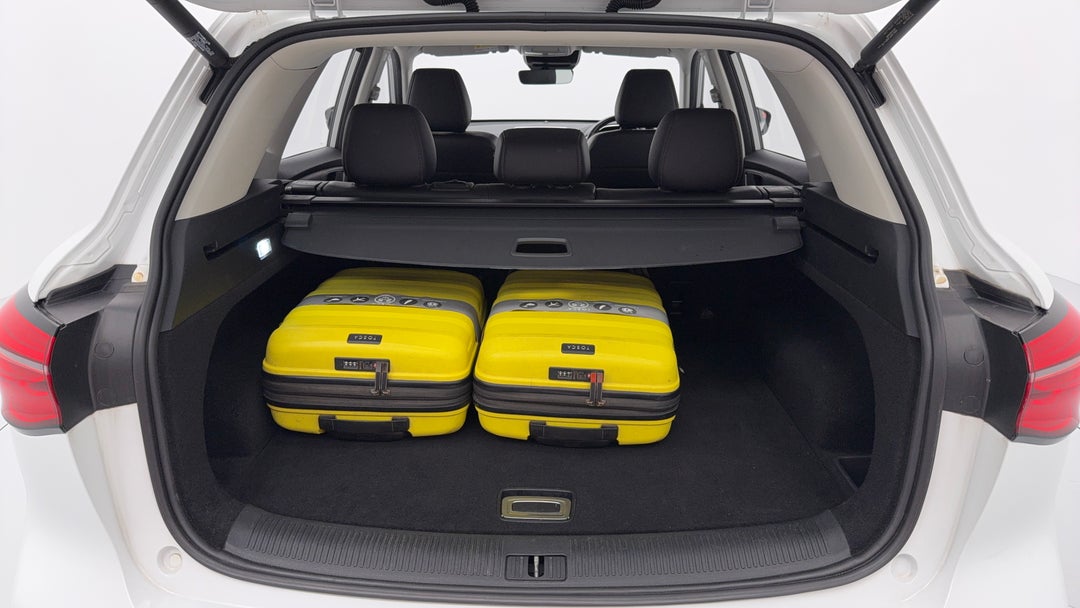 Boot Inside View with Luggage