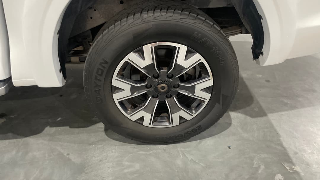 2022 GWM Ute Cannon-l (4x4), Automatic, 89608 km, Left Rear Wheel