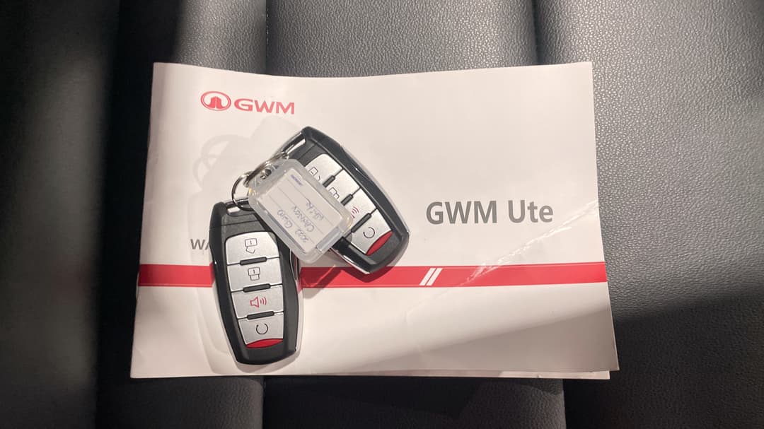 2022 GWM Ute Cannon-l (4x4), Automatic, 89608 km, Key Close-up