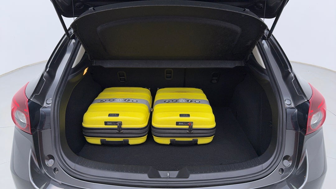 Boot Inside View with Luggage