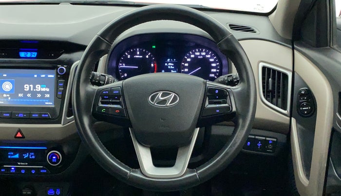 2017 Hyundai Creta SX (O) 1.6 DIESEL, Diesel, Manual, 96,155 km, Steering Wheel Close Up