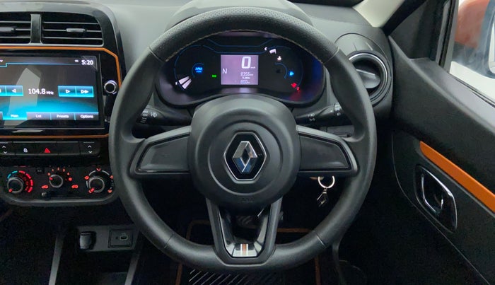 2020 Renault Kwid 1.0 CLIMBER OPT AMT, Petrol, Automatic, 8,928 km, Steering Wheel Close Up
