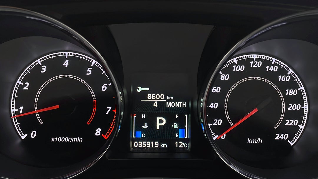 2019 Mitsubishi ASX Black Edition Xc (2wd), Automatic, 35919 km, Odometer View