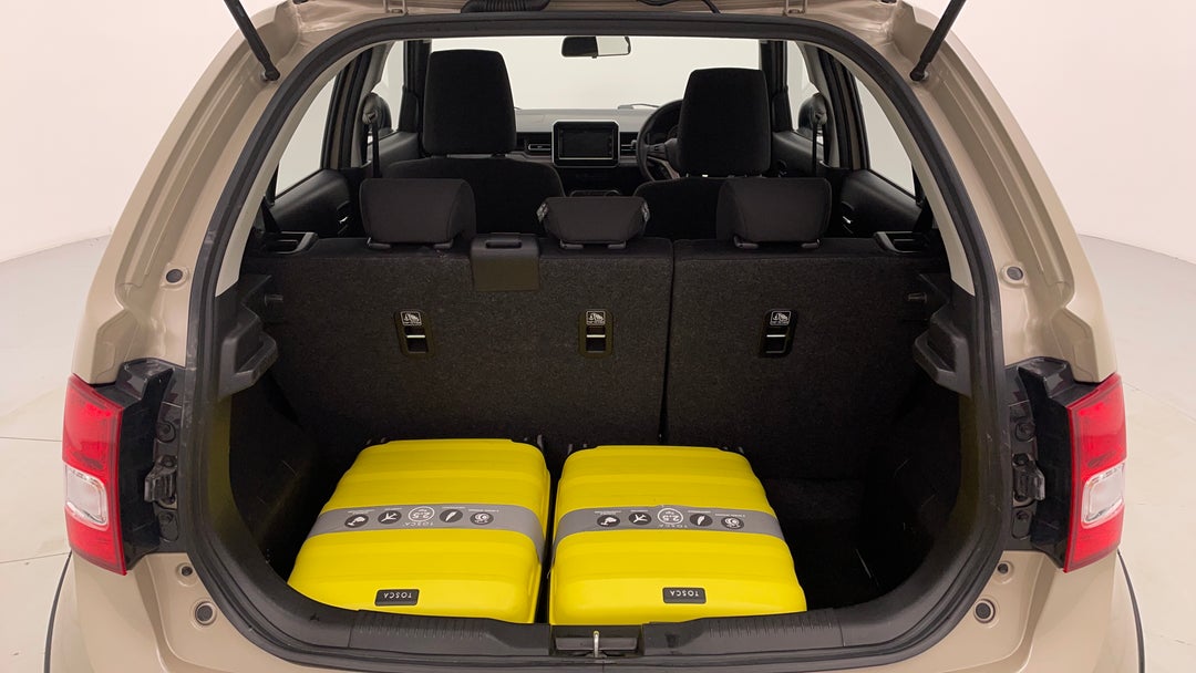 2021 Suzuki Ignis Gl, Manual, 24654 km, Boot Inside View with Luggage