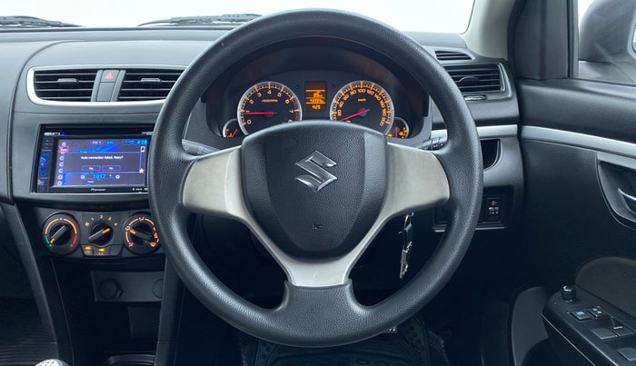 2014 Maruti Swift VXI D, Petrol, Manual, 43,419 km, Steering Wheel Close Up