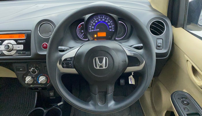 2015 Honda Brio 1.2 S MT I VTEC, Petrol, Manual, 69,073 km, Steering Wheel Close Up
