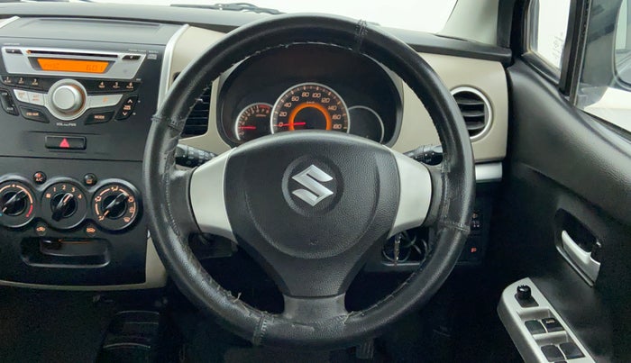 2014 Maruti Wagon R 1.0 VXI, Petrol, Manual, 29,675 km, Steering Wheel Close Up