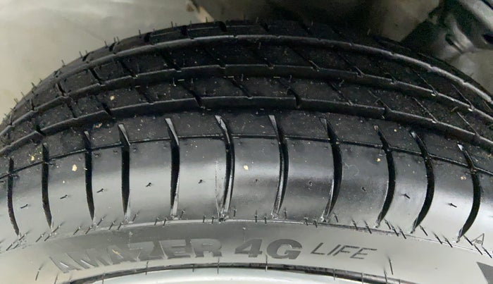 2014 Maruti Wagon R 1.0 VXI, Petrol, Manual, 29,675 km, Left Front Tyre Tread