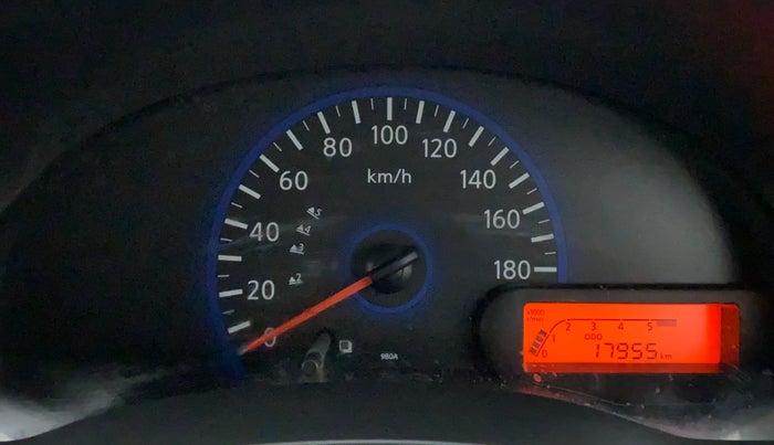2018 Datsun Go Plus T, Petrol, Manual, 17,955 km, Odometer Image