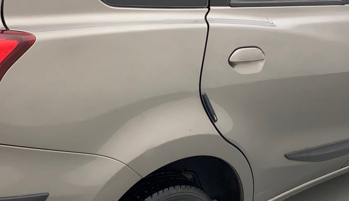 2018 Datsun Go Plus T, Petrol, Manual, 17,955 km, Right quarter panel - Minor scratches