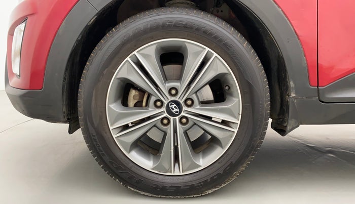 2016 Hyundai Creta SX PLUS AT 1.6 PETROL, Petrol, Automatic, 69,309 km, Left Front Wheel