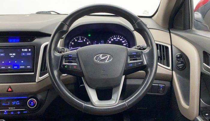 2016 Hyundai Creta SX PLUS AT 1.6 PETROL, Petrol, Automatic, 69,309 km, Steering Wheel Close Up