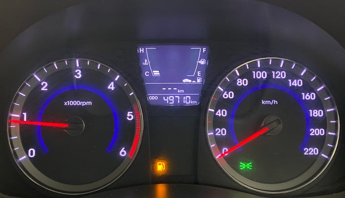 2016 Hyundai Verna FLUIDIC 1.6 CRDI S, Diesel, Manual, 50,015 km, Odometer Image
