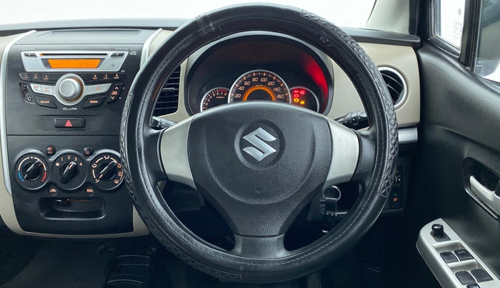 2015 Maruti Wagon R 1.0 VXI, Petrol, Manual, 24,658 km, Steering Wheel Close Up