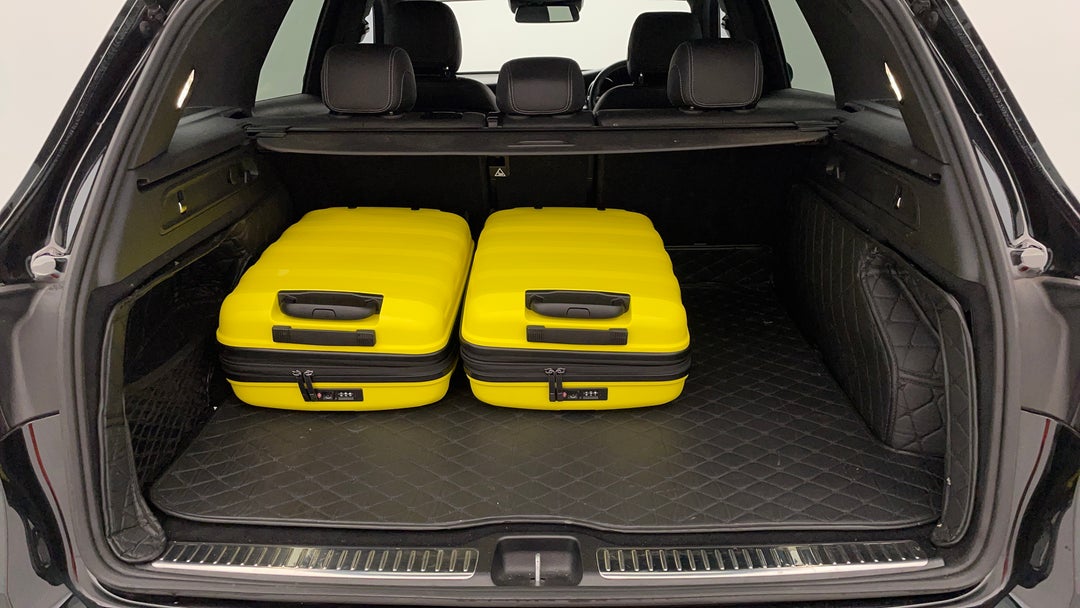 Boot Inside View with Luggage