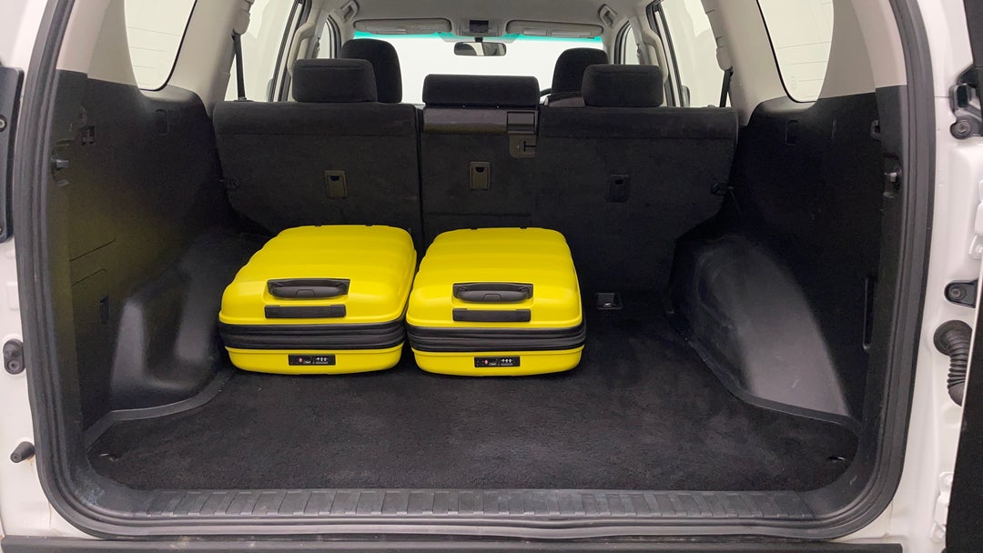 Boot Inside View with Luggage