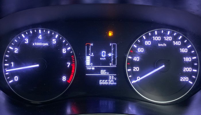 2016 Hyundai Elite i20 MAGNA 1.2, Petrol, Manual, 66,630 km, Odometer Image