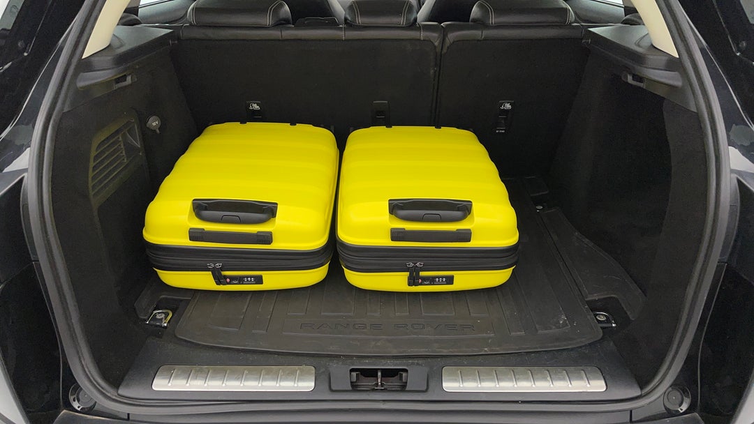 Boot Inside View with Luggage