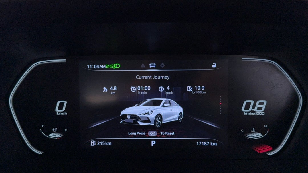 2024 MG Mg5 Essence, Automatic, 17187 km, Odometer View