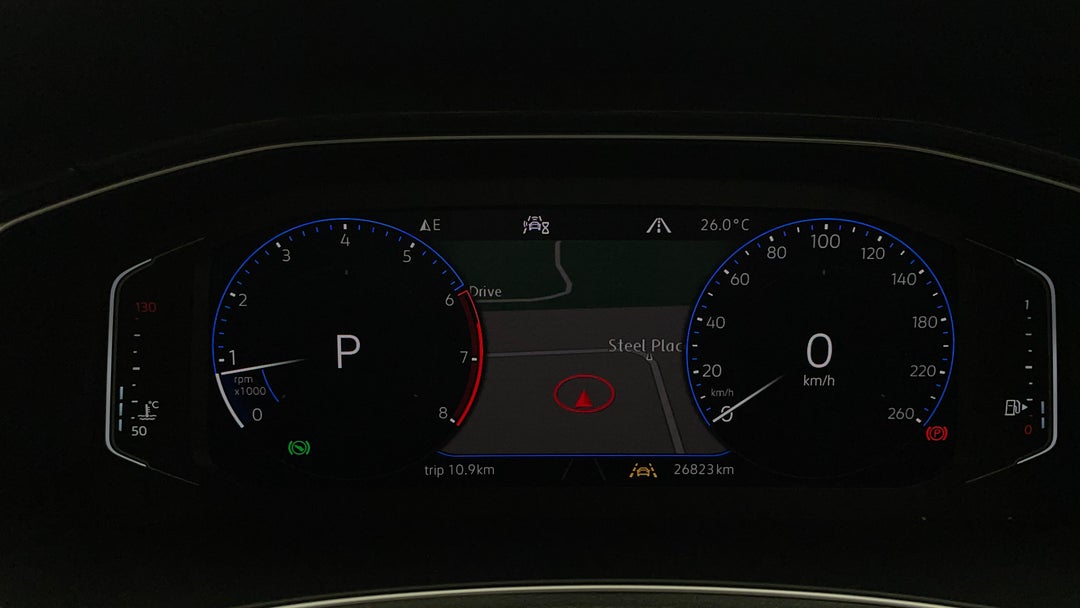 2020 Volkswagen T-roc 140tsi Sport( R-line), Automatic, 26823 km, Odometer View