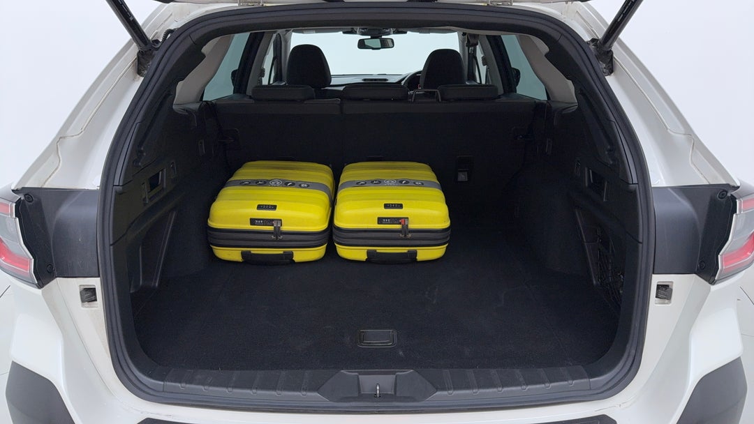 Boot Inside View with Luggage