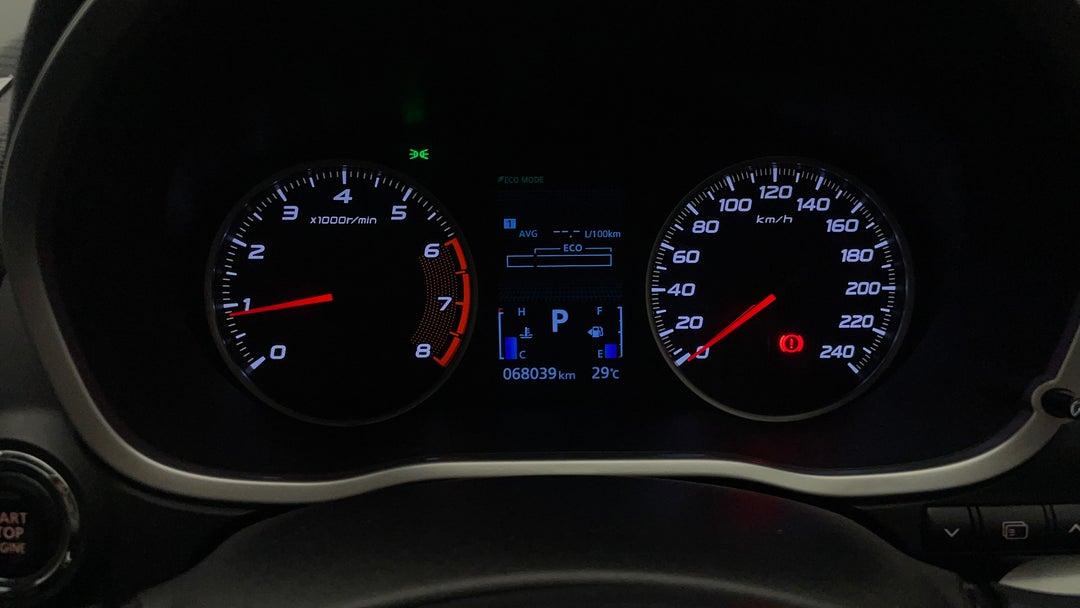 2020 Mitsubishi Eclipse Cross Exceed (2WD), Automatic, 68039 km, Odometer View