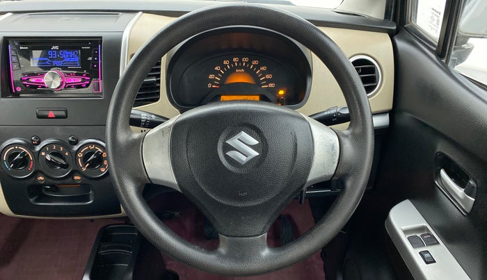 2017 Maruti Wagon R 1.0 LXI CNG, CNG, Manual, 45,180 km, Steering Wheel Close Up