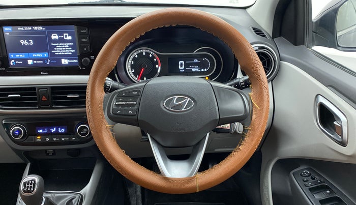 2020 Hyundai GRAND I10 NIOS SPORTZ PETROL, Petrol, Manual, 19,356 km, Steering Wheel Close Up