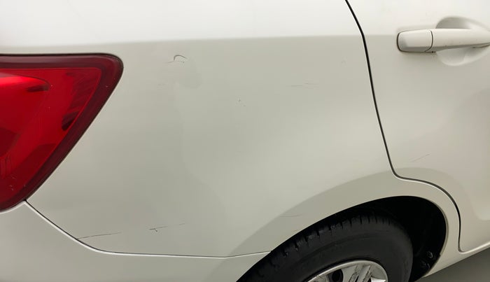 2018 Maruti Dzire VXI AMT, Petrol, Automatic, 15,223 km, Right quarter panel - Minor scratches